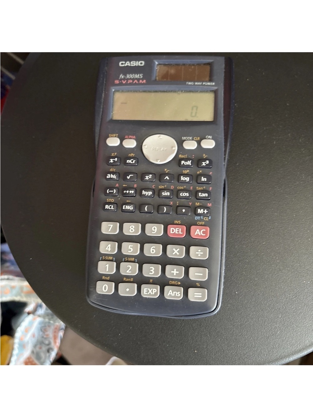 Casio FX-115 MS S-VPSM Scientific Calculator-With Cover -Tested